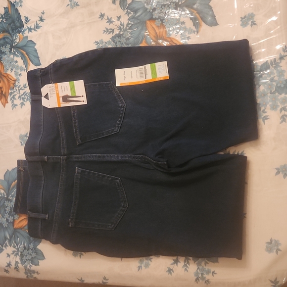 TIME and TRU high rise stretch jeggings fitted - Med sz 8-10 - Picture 4 of 6
